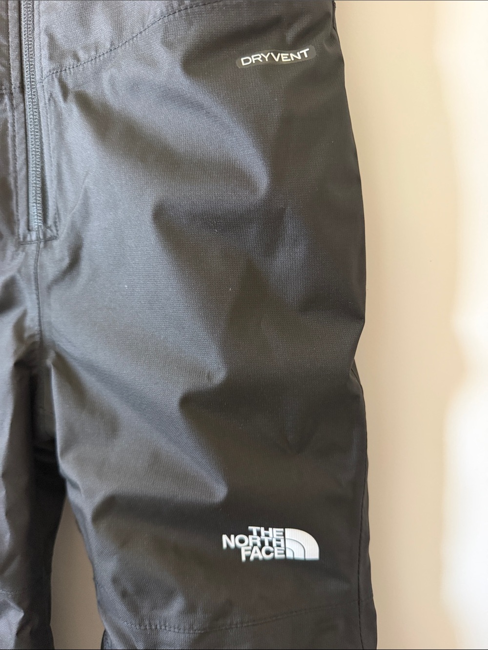 The North Face Black Kids Snow Overalls Bibs size 4t - Picture 2 of 6